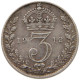 GREAT BRITAIN THREEPENCE 1912 #s059 0605 - F. 3 Pence