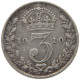 GREAT BRITAIN THREEPENCE 1910 #a033 0173 - F. 3 Pence