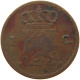 NETHERLANDS 1 CENT 1827 #s019 0241 - 1815-1840: Willem I.