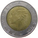 ITALY 500 LIRE 1989 TOP #s072 0537 - 500 Lire