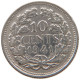 NETHERLANDS 10 CENTS 1941 #a063 0539 - 10 Cent