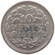 NETHERLANDS 10 CENTS 1939 #a063 0575 - 10 Cent