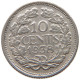 NETHERLANDS 10 CENTS 1938 #a090 0489 - 10 Cent