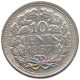 NETHERLANDS 10 CENTS 1937 #a063 0585 - 10 Cent