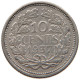 NETHERLANDS 10 CENTS 1937 #a044 1037 - 10 Centavos