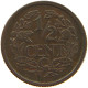 NETHERLANDS 1/2 CENT 1936 #s019 0147 - 0.5 Cent