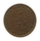 NETHERLANDS 1/2 CENT 1936 #a074 0761 - 0.5 Centavos