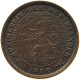 NETHERLANDS 1/2 CENT 1930 #c011 0481 - 0.5 Centavos