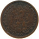 NETHERLANDS 1/2 CENT 1930 #a086 0173 - 0.5 Centavos