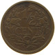 NETHERLANDS 1/2 CENT 1912 #a086 0189 - 0.5 Centavos