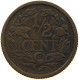 NETHERLANDS 1/2 CENT 1911 #s079 0233 - 0.5 Centavos