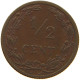 NETHERLANDS 1/2 CENT 1906 #a086 0187 - 0.5 Cent