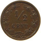 NETHERLANDS 1/2 CENT 1900 #s079 0243 - 0.5 Cent