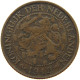 NETHERLANDS 1 CENT 1919 #a013 0289 - 1 Cent