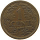 NETHERLANDS 1 CENT 1916 #a085 0821 - 1 Centavos