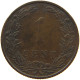 NETHERLANDS 1 CENT 1905 #a085 0769 - 1 Centavos