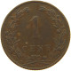 NETHERLANDS 1 CENT 1901 #a085 0773 - 1 Centavos