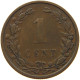 NETHERLANDS 1 CENT 1901 #a013 0387 - 1 Centavos