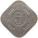 NETHERLANDS 5 CENTS 1938 #a047 0649 - 5 Cent