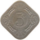 NETHERLANDS 5 CENTS 1913 #a034 0837 - 5 Cent