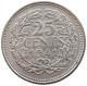 NETHERLANDS 25 CENTS 1941 TOP #a052 0405 - 25 Cent