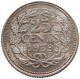 NETHERLANDS 25 CENTS 1939 TOP #c041 0015 - 25 Centavos