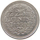 NETHERLANDS 25 CENTS 1939 TOP #c068 0251 - 25 Centavos