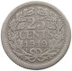 NETHERLANDS 25 CENTS 1919 #c004 0437 - 25 Cent