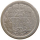 NETHERLANDS 25 CENTS 1918 #a044 0195 - 25 Centavos