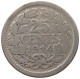 NETHERLANDS 25 CENTS 1914 #a044 0935 - 25 Centavos