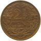 NETHERLANDS 2 1/2 CENTS 1941 TOP #s036 0451 - 2.5 Cent