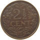 NETHERLANDS 2 1/2 CENTS 1929 #s076 0239 - 2.5 Cent