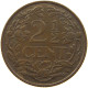 NETHERLANDS 2 1/2 CENT 1941 TOP #a011 0009 - 2.5 Cent