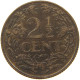 NETHERLANDS 2 1/2 CENT 1941 #a051 0045 - 2.5 Centavos