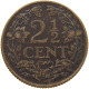 NETHERLANDS 2 1/2 CENT 1916 #c052 0025 - 2.5 Centavos