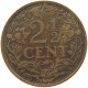 NETHERLANDS 2 1/2 CENT 1919 #a011 0055 - 2.5 Cent