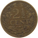 NETHERLANDS 2 1/2 CENT 1916 #a011 0073 - 2.5 Cent