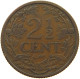 NETHERLANDS 2 1/2 CENT 1912 #a011 0069 - 2.5 Cent