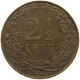 NETHERLANDS 2 1/2 CENT 1905 #c022 0037 - 2.5 Cent