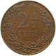 NETHERLANDS 2 1/2 CENT 1904 #c052 0021 - 2.5 Centavos