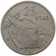 SPAIN 25 PESETAS 1964 #c065 0261 - 25 Peseta