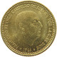 SPAIN PESETA 1966 70 TOP #s066 0603 - 1 Peseta