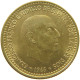 SPAIN PESETA 1966 71 TOP #s066 0605 - 1 Peseta