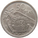 SPAIN 50 PESETAS 1957 58 TOP #s019 0023 - 50 Céntimos
