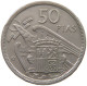 SPAIN 50 PESETAS 1957 58 #a042 0473 - 50 Centiem