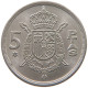 SPAIN 5 PESETAS 1975 77 TOP #s065 0461 - 5 Pesetas