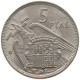 SPAIN 5 PESETAS 1957 59 #s065 0473 - 5 Pesetas