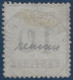 Alsace Lorraine Occupation N°5 10c Bistre Burelage Renversé Obl Dateur 30 JANV 70  "K.PR.FELD POST RELAIS N°?" TTB - Used Stamps