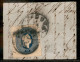 Antichi Stati Italiani - Lombardo Veneto - Interi Postali - 1861 - Ritaglio Di Busta Del 15 Soldi (4) Su Frammento Di Le - Autres & Non Classés