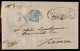 Regno - Vittorio Emanuele II - 15 Cent (L18) Su Lettera Da Ostellato A Ferrara Del 24.12.63 - Altri & Non Classificati